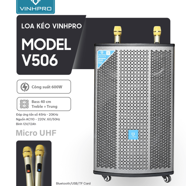 Loa kéo VINHPRO V506